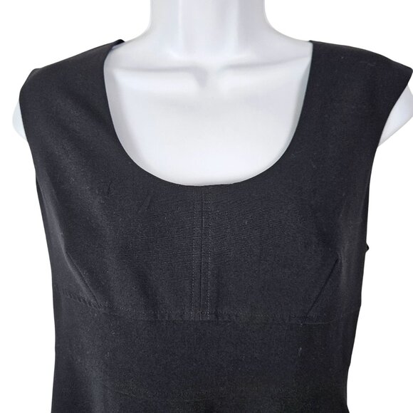 Worthington Women's Black Sheath Dress Size10 Elegant Work Career Party Cocktail - Picture 3 of 8